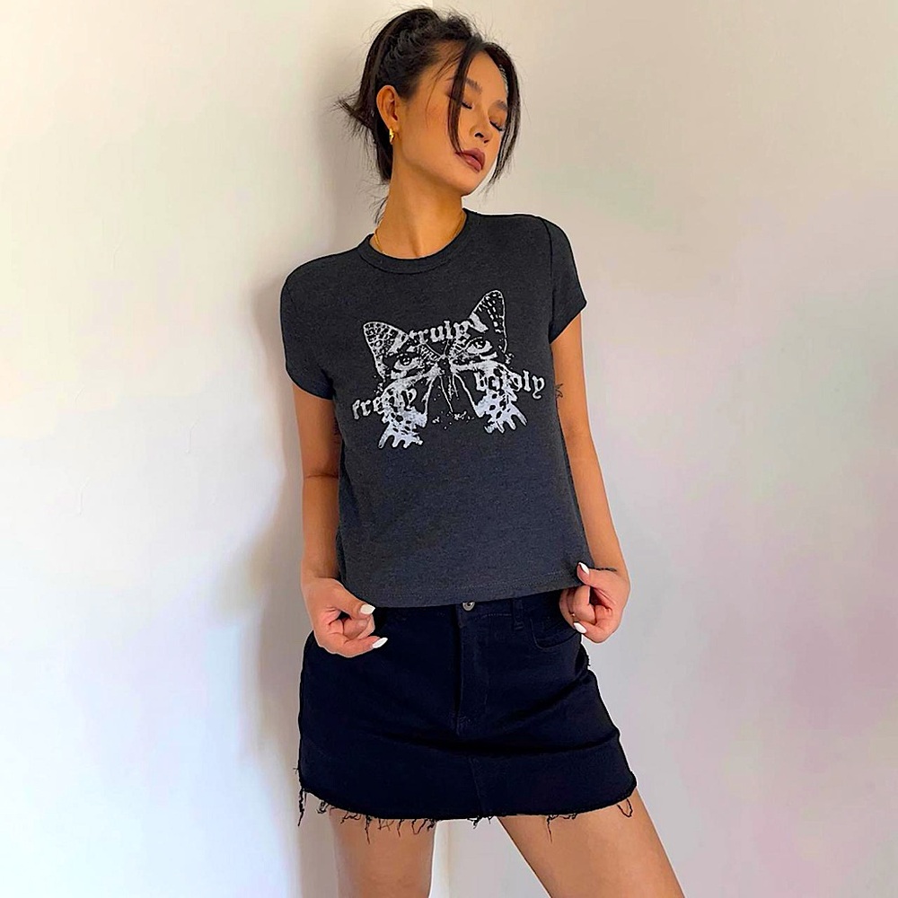 Hollister Graphic Baby Tee